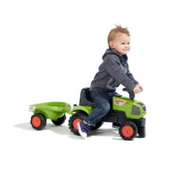 Falk Claas Looptractor Met Aanhanger