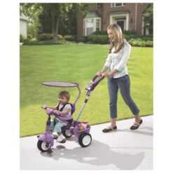 Little Tikes 4-in-1 Basic Driewieler Roze 9 Little Tikes 4-in-1 Basic Driewieler Roze -SportPlezier Verkoop 1196820 003