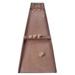 Longfield Sjoelbak - 30 Sjoelschijven - Beukenhout