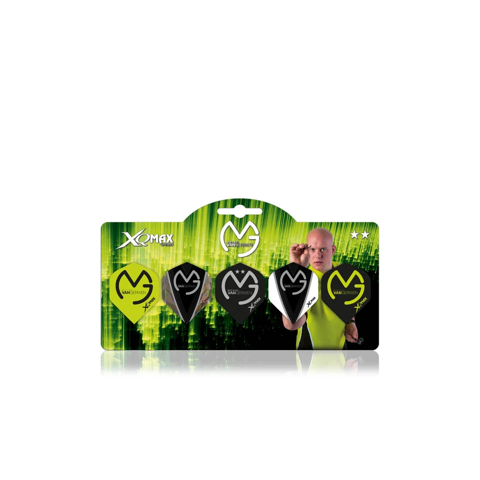 No Brand XQ Max Michael Van Gerwen Flights - 5 Stuks 3 No Brand XQ Max Michael Van Gerwen Flights - 5 Stuks