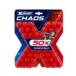 No Brand X-Shot Chaos Targetballs - 50 Stuks