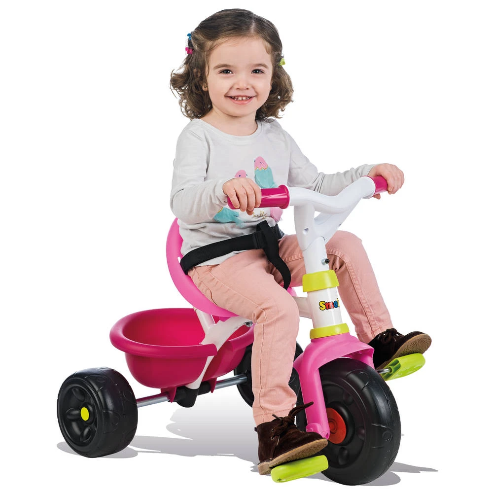 Smoby Be Fun Driewieler - Roze 4 Smoby Be Fun Driewieler - Roze - Afbeelding 2