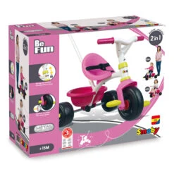 Smoby Be Fun Driewieler - Roze 9 Smoby Be Fun Driewieler - Roze -SportPlezier Verkoop 1982330 e4235dd6