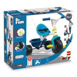 Smoby Be Fun Driewieler - Blauw 9 Smoby Be Fun Driewieler - Blauw -SportPlezier Verkoop 1982331 b64105ef