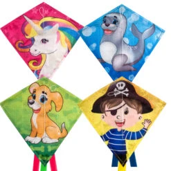 No Brand Rhombus Vlieger Sky Scratcher Junior