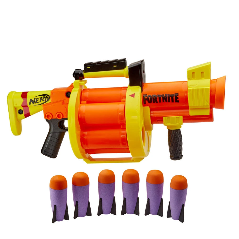 NERF Fortnite GL Blaster 4 NERF Fortnite GL Blaster - Afbeelding 2
