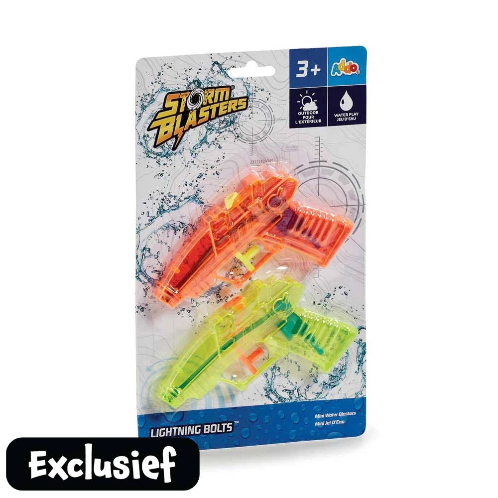 Waterpistool Op Kaart Set 2-delig 3 Waterpistool Op Kaart Set 2-delig