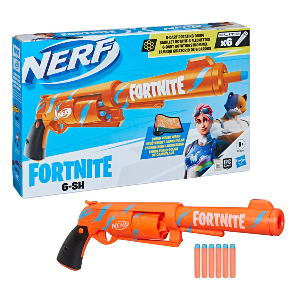 NERF Fortnite 6 Shooter 4 NERF Fortnite 6 Shooter - Afbeelding 2