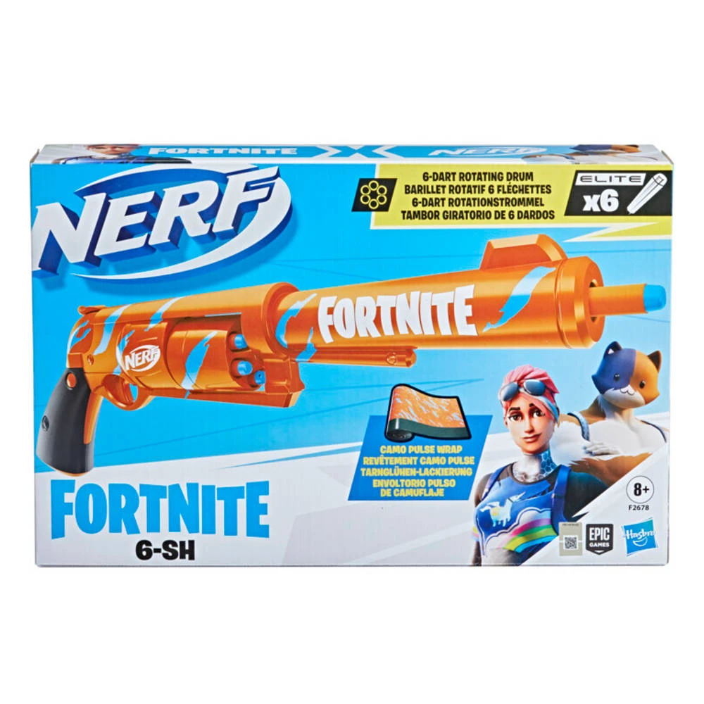 NERF Fortnite 6 Shooter 3 NERF Fortnite 6 Shooter