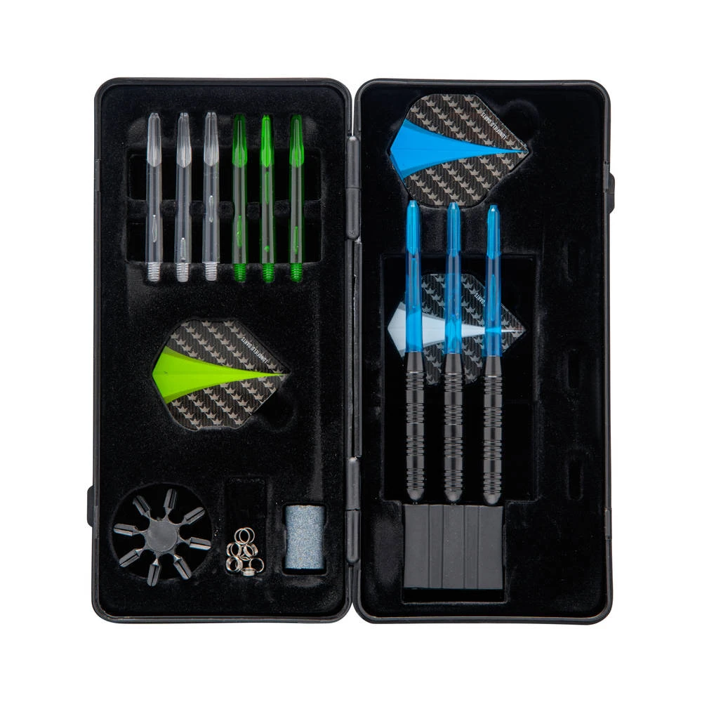 Longfield Games Steel Darts Set - Zwart 3 Longfield Games Steel Darts Set - Zwart
