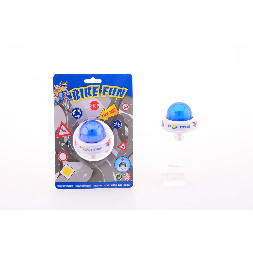 Johntoy Bike Fun Politie Sirene Fietsbel 3 Johntoy Bike Fun Politie Sirene Fietsbel