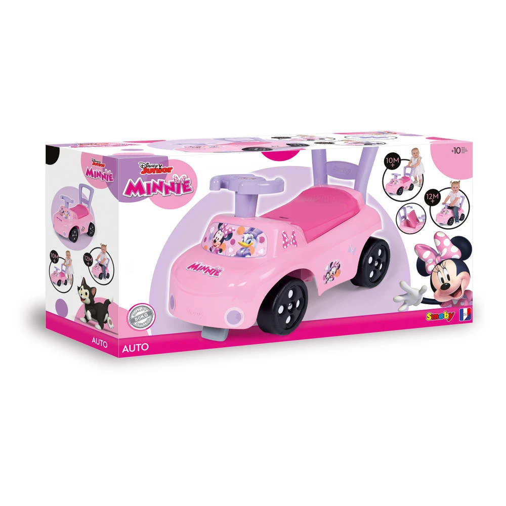 SIMBA Disney Minnie Mouse Ride-on Loopauto - Roze 6 SIMBA Disney Minnie Mouse Ride-on Loopauto - Roze - Afbeelding 4