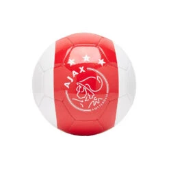 No Brand Ajax Voetbal 3 Kruizen - Maat 5 - Rood/wit
