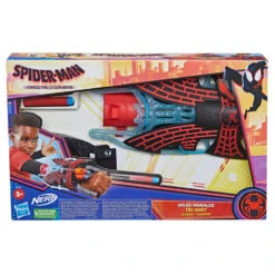 Nerf Spider-Man Spider-Verse Web Dart Blaster -SportPlezier Verkoop 1992877 8282c317