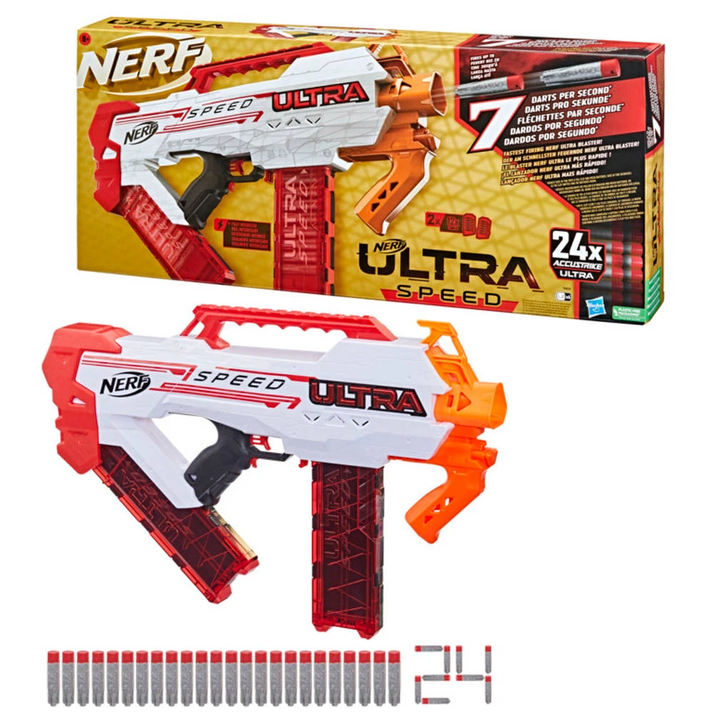 NERF Ultra Speed-blaster 4 NERF Ultra Speed-blaster - Afbeelding 2