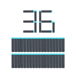 No Brand Zuru X-Shot Excel Foam Darts Navulpakket 36-delig -SportPlezier Verkoop 1994213 e0c30063