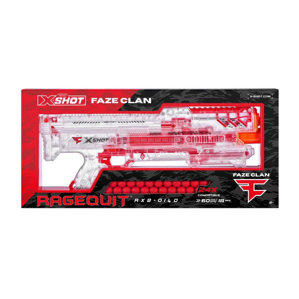 No Brand Zuru X-Shot Chaos Faze Ragequit Blaster 8 No Brand Zuru X-Shot Chaos Faze Ragequit Blaster - Afbeelding 6