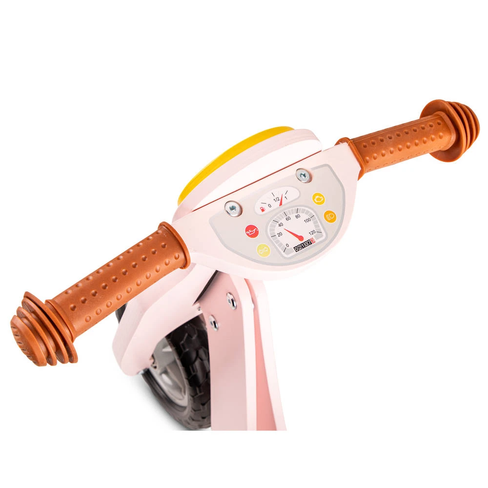 No Brand New Classic Toys Houten Loopscooter - Roze 6 No Brand New Classic Toys Houten Loopscooter - Roze - Afbeelding 4